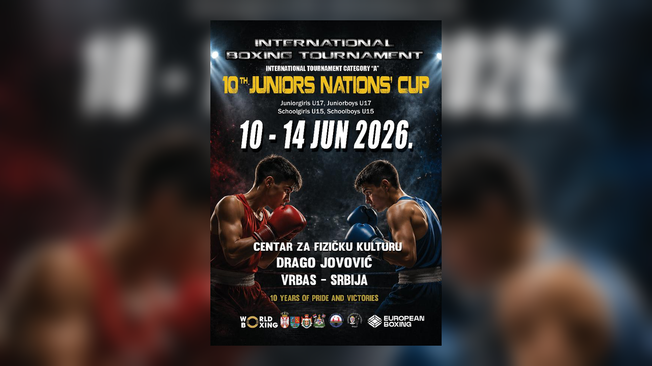 Vrbas Junior Nations Cup Gives Serbia a Busy Boxing Week