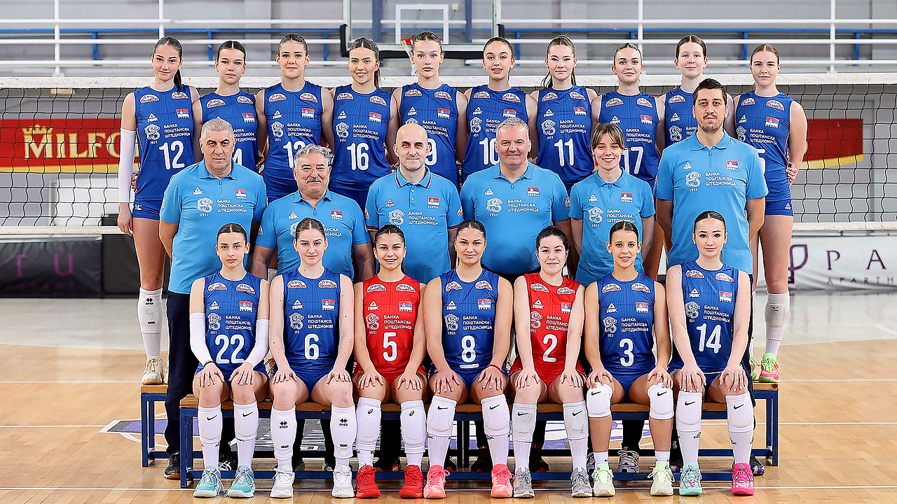 Serbia Young Senior Women Open Hague Volleyball Test Against Portugal