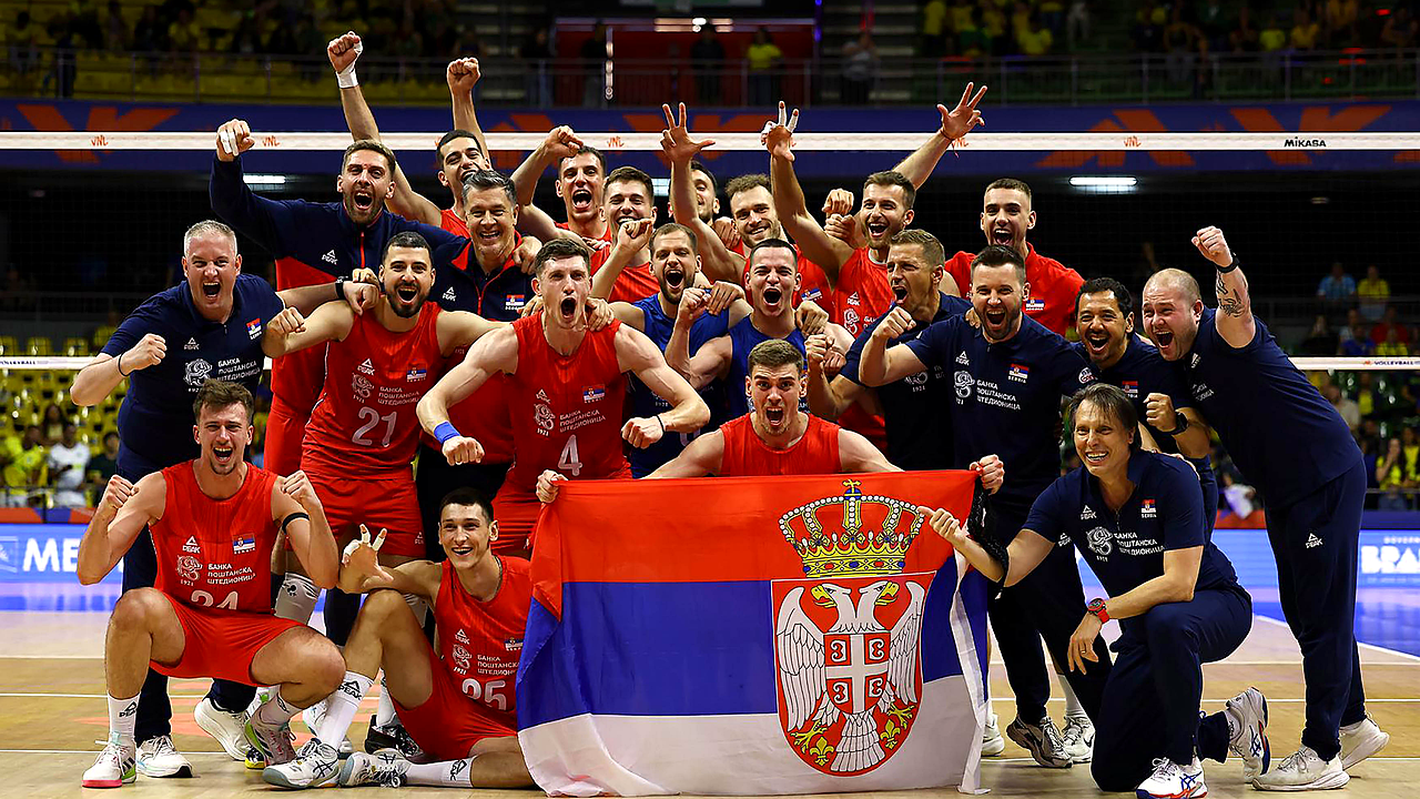 Serbia Men Use Bulgaria Win to Repair the VNL Week