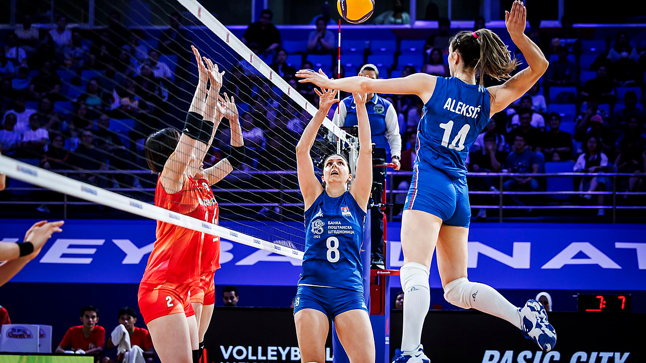 Serbia Women Let Five Match Points Slip as Japan Turn Manila Opener