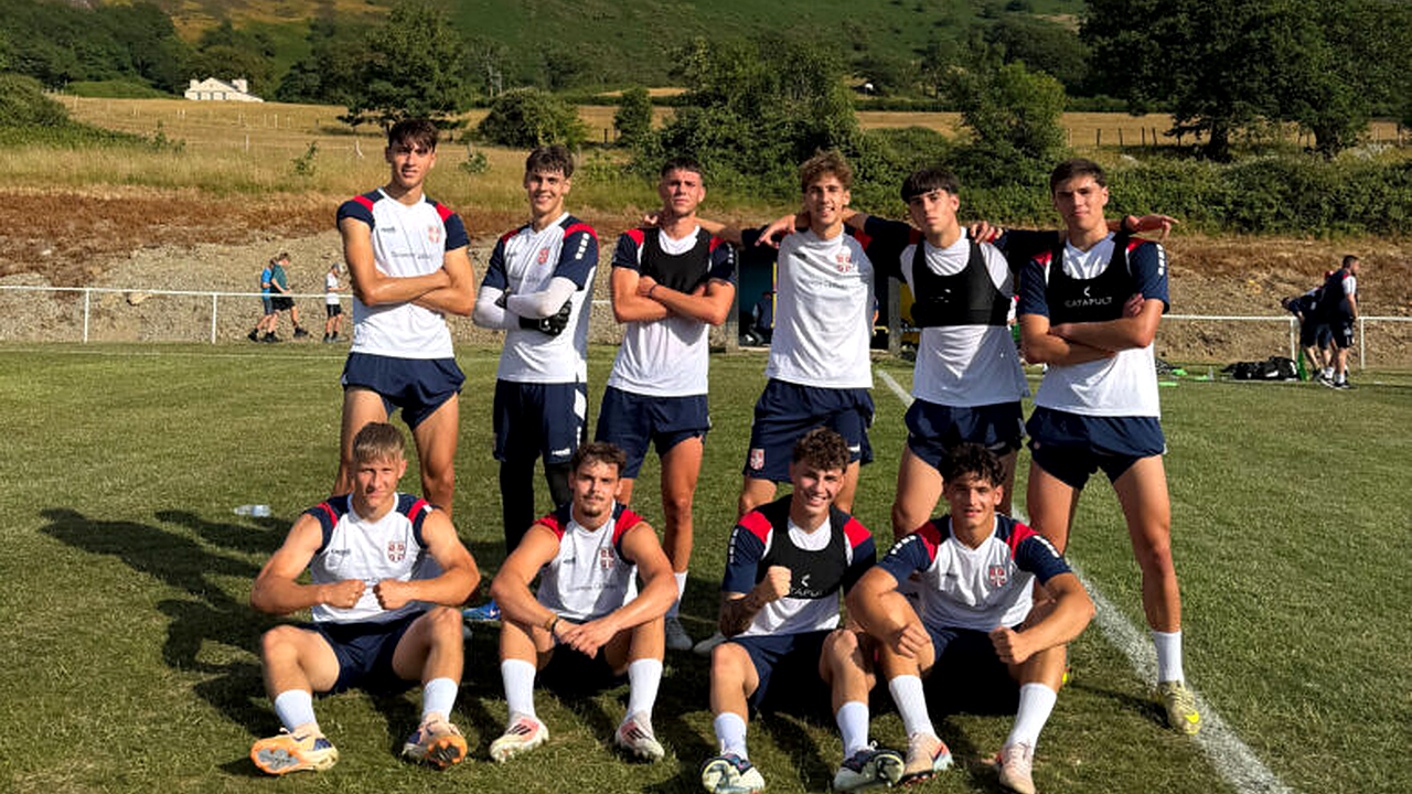 Serbia U19 Turn Their First Wales Training Into an Italy Countdown