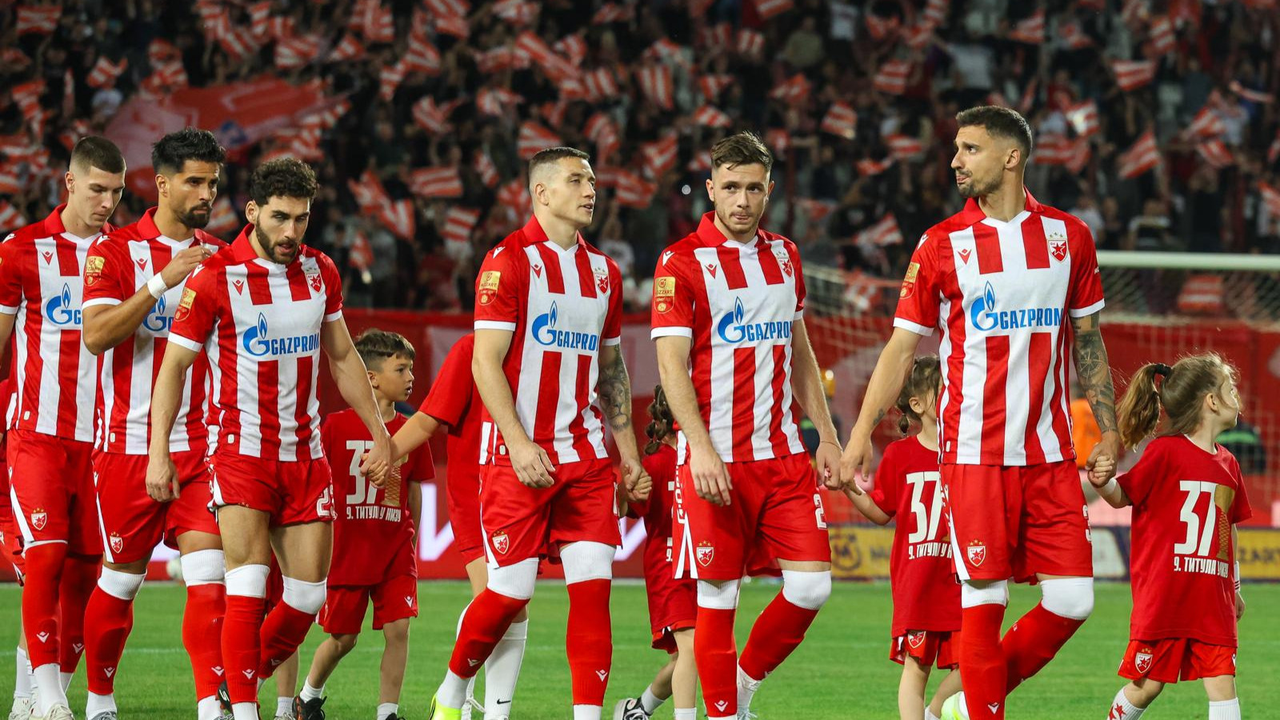 Crvena zvezda will face Larne in Champions League qualifying