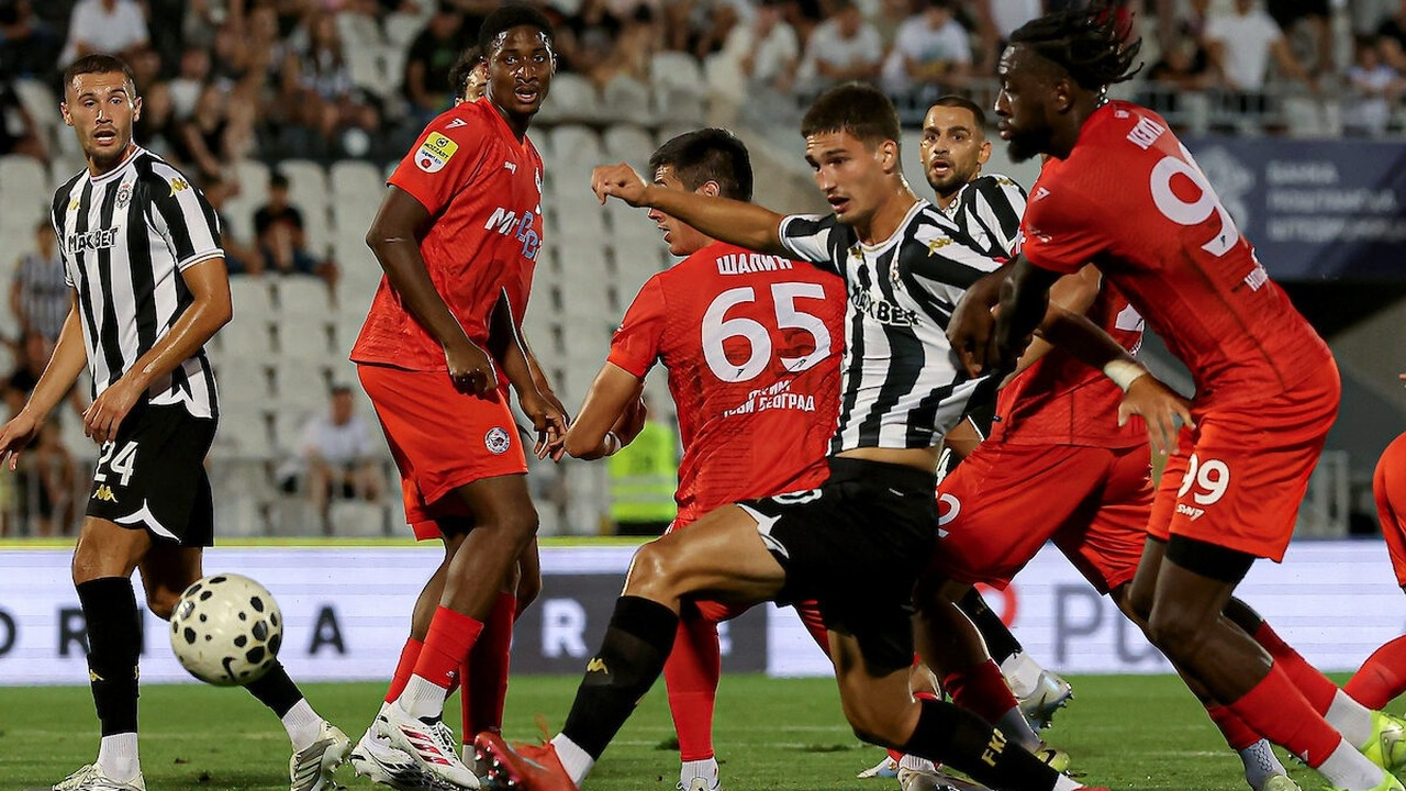 IMT beat Partizan 2-1 with a stoppage-time winner in Humska