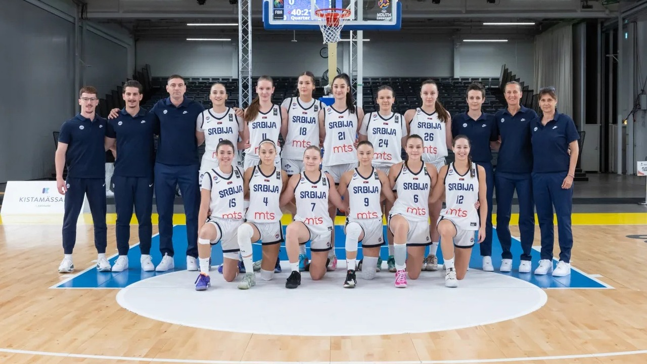 Serbia U18 basketball team beats Denmark 70-54