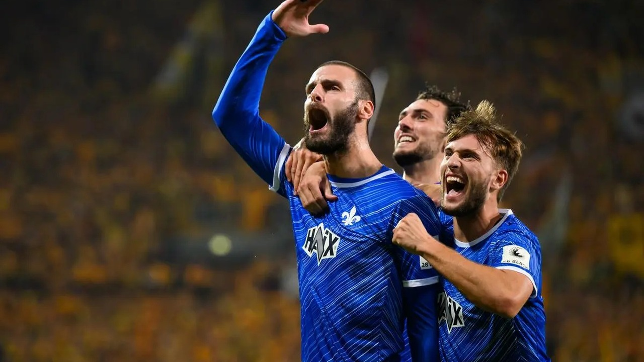 Aleksandar Vukotic scores late equaliser for Darmstadt